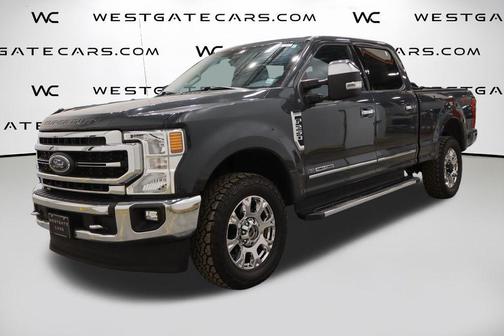 Gray 2021 Ford F-250 Lariat