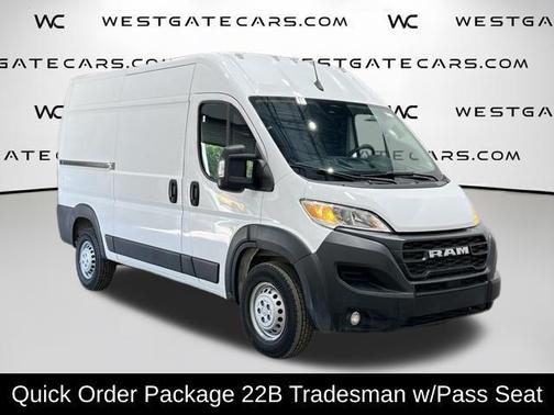 Bright White Clearcoat 2025 RAM ProMaster 2500 Tradesman