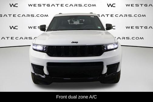 Bright White Clearcoat 2025 Jeep Grand Cherokee L Altitude