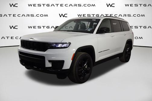 Bright White Clearcoat 2025 Jeep Grand Cherokee L Altitude