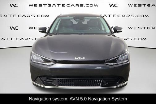 Gray 2022 Kia EV6 Wind