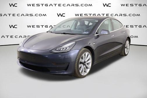 Gray 2018 Tesla Model 3 Long Range