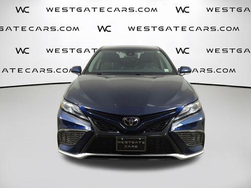 Galactic Aqua Mica 2021 Toyota Camry XSE