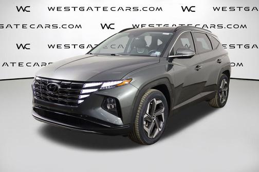 Amazon Gray 2023 Hyundai TUCSON Limited