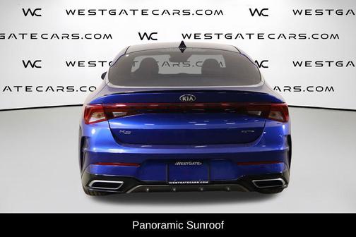 Sapphire Blue 2021 Kia K5 GT-Line