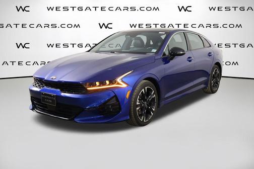 Sapphire Blue 2021 Kia K5 GT-Line