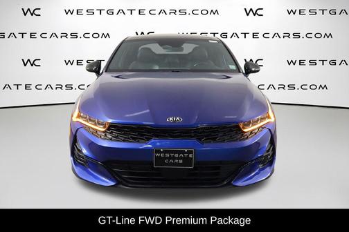 Sapphire Blue 2021 Kia K5 GT-Line