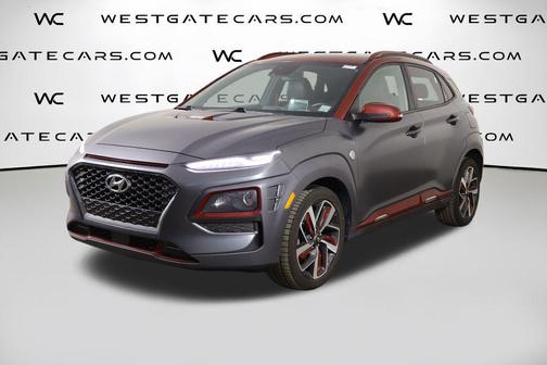 Matte Grey w/Iron Man Red Roof 2019 Hyundai KONA Iron Man