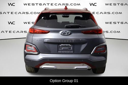 Matte Grey w/Iron Man Red Roof 2019 Hyundai KONA Iron Man