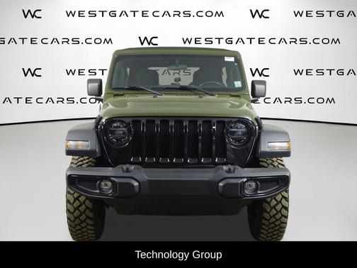Sarge Green Clearcoat 2021 Jeep Wrangler Willys