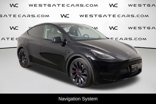 Solid Black 2023 Tesla Model Y Performance Dual Motor All-Wheel Drive