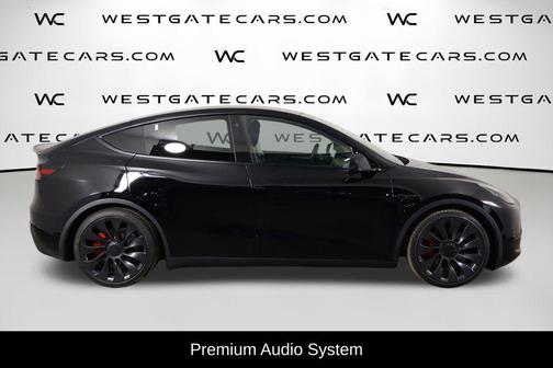 Solid Black 2023 Tesla Model Y Performance Dual Motor All-Wheel Drive