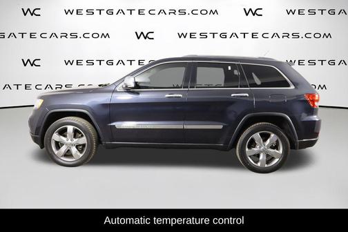 Maximum Steel Metallic Clearcoat 2012 Jeep Grand Cherokee Overland
