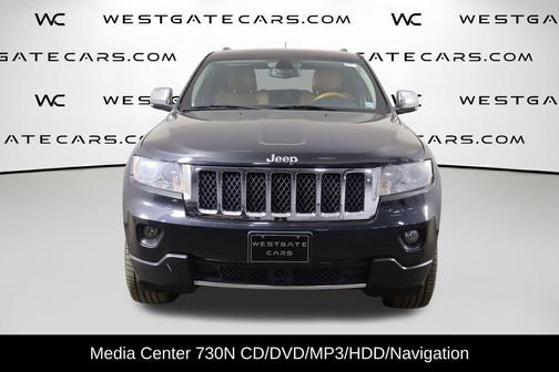 Maximum Steel Metallic Clearcoat 2012 Jeep Grand Cherokee Overland