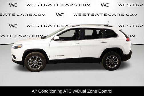 Bright White Clearcoat 2019 Jeep Cherokee Latitude Plus
