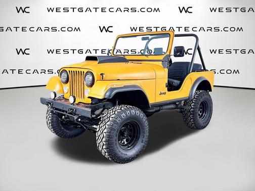 ORANGE 1979 Jeep CJ-5 Base