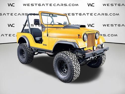 ORANGE 1979 Jeep CJ-5 Base