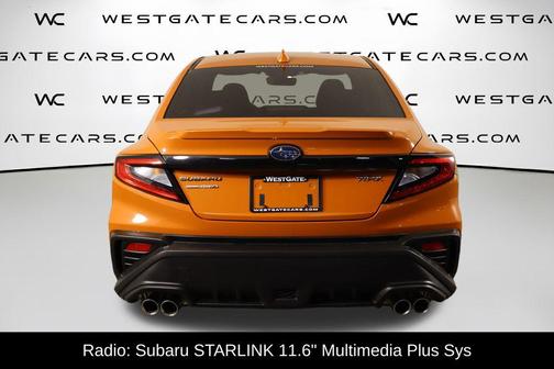 Solar Orange Pearl 2023 Subaru WRX Premium