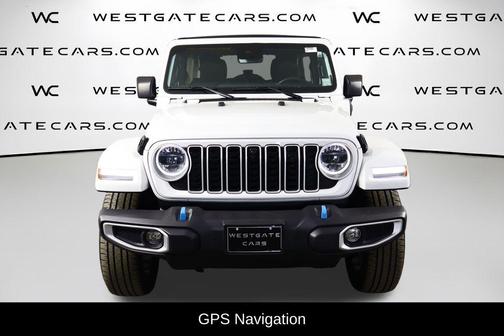Bright White Clearcoat 2024 Jeep Wrangler 4xe Sahara