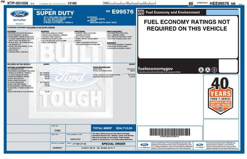Oxford White 2017 Ford F-250 XL