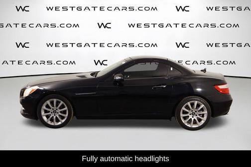 Black 2016 Mercedes-Benz SLK-Class SLK300 Roadster