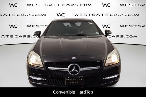 Black 2016 Mercedes-Benz SLK-Class SLK300 Roadster