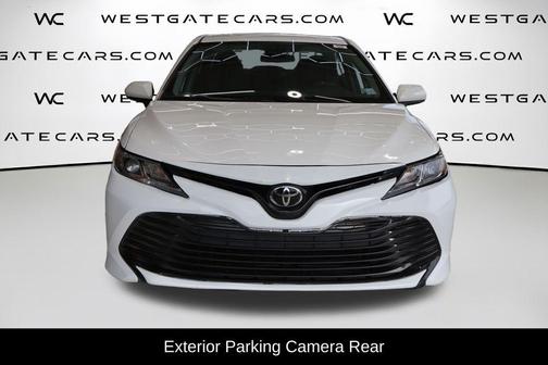 Super White 2019 Toyota Camry LE