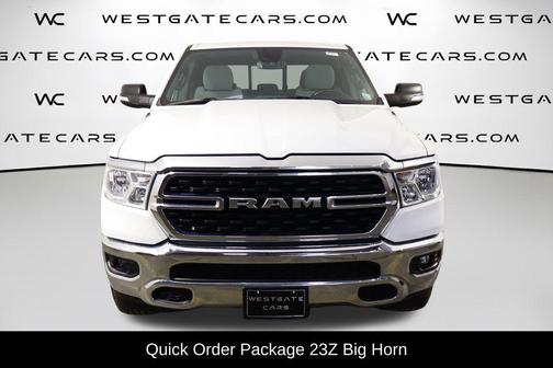 Bright White Clearcoat 2022 RAM 1500 Big Horn/Lone Star