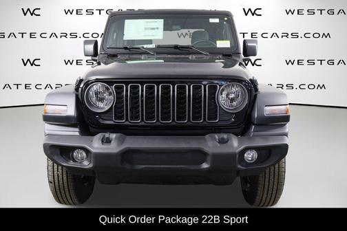 Black Clearcoat 2026 Jeep Wrangler Sport