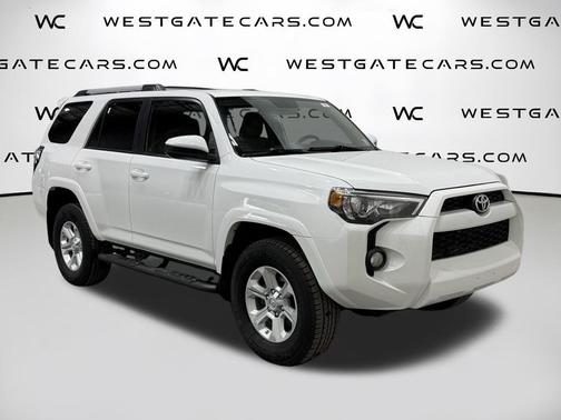Super White 2019 Toyota 4Runner SR5