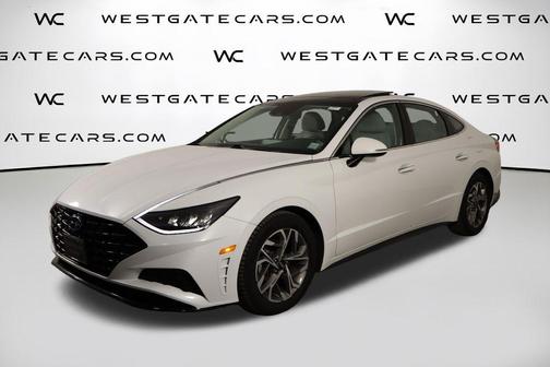 Quartz White 2020 Hyundai SONATA SEL