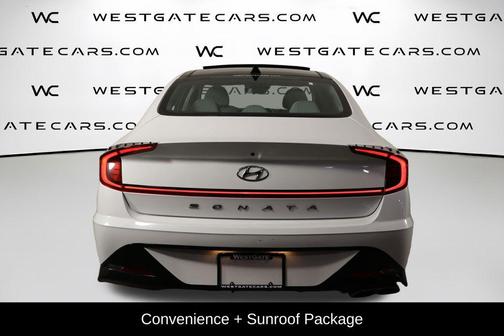 Quartz White 2020 Hyundai SONATA SEL