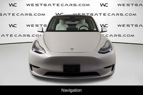 Pearl White Multi-Coat 2021 Tesla Model Y Long Range Dual Motor All-Wheel Drive