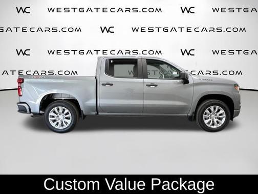 Sterling Gray Metallic 2023 Chevrolet Silverado 1500 Custom