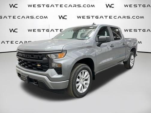 Sterling Gray Metallic 2023 Chevrolet Silverado 1500 Custom