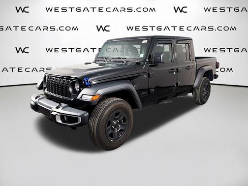 Black Clearcoat 2024 Jeep Gladiator Sport