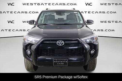 Midnight Black Metallic 2021 Toyota 4Runner SR5 Premium