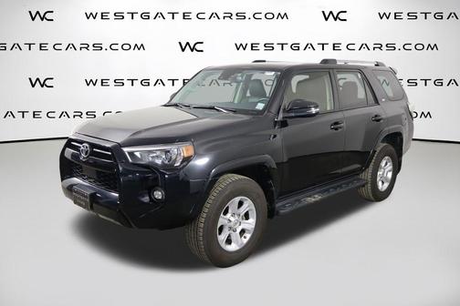 Midnight Black Metallic 2021 Toyota 4Runner SR5 Premium