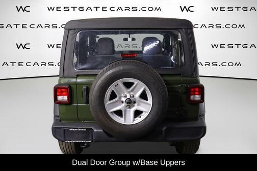 Sarge Green Clearcoat 2022 Jeep Wrangler Sport