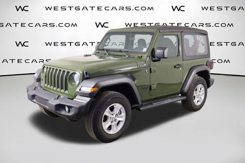 Sarge Green Clearcoat 2022 Jeep Wrangler Sport