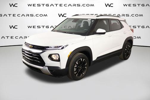 Summit White 2022 Chevrolet Trailblazer LT