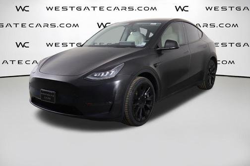 Gray 2021 Tesla Model Y Long Range