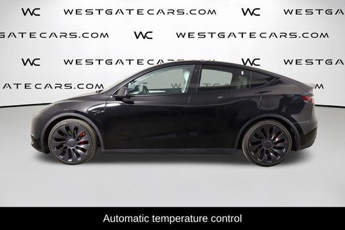 Solid Black 2023 Tesla Model Y Performance Dual Motor All-Wheel Drive