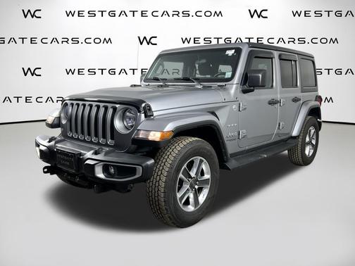 Billet Silver Metallic Clearcoat 2019 Jeep Wrangler Unlimited Sahara