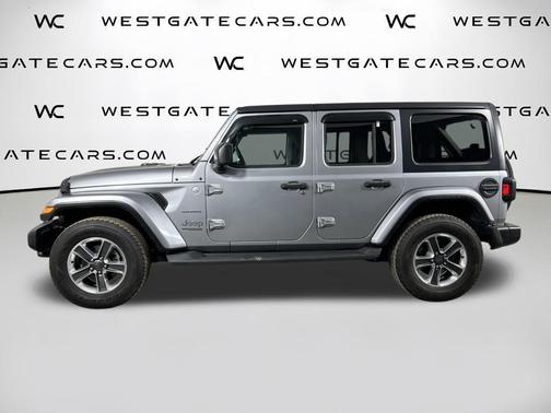 Billet Silver Metallic Clearcoat 2019 Jeep Wrangler Unlimited Sahara