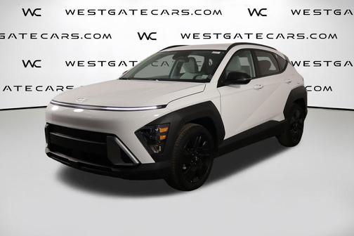 Atlas White 2026 Hyundai KONA SEL Sport