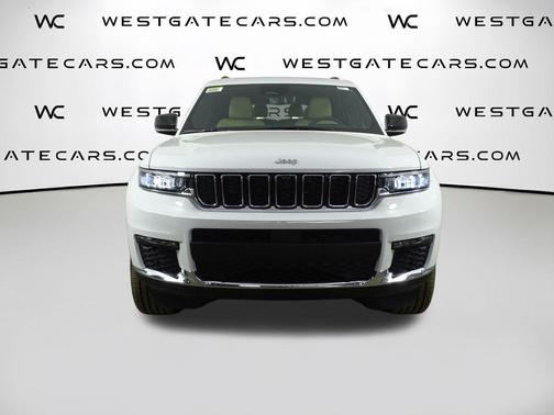 Bright White Clearcoat 2025 Jeep Grand Cherokee L Limited