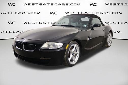Jet Black 2006 BMW Z4 3.0si Roadster