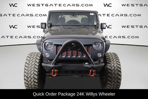 Granite Crystal Metallic Clearcoat 2016 Jeep Wrangler Willys Wheeler