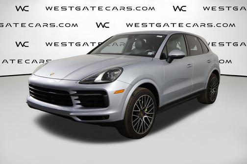Rhodium Silver Metallic 2019 Porsche Cayenne Cayenne E-Hybrid